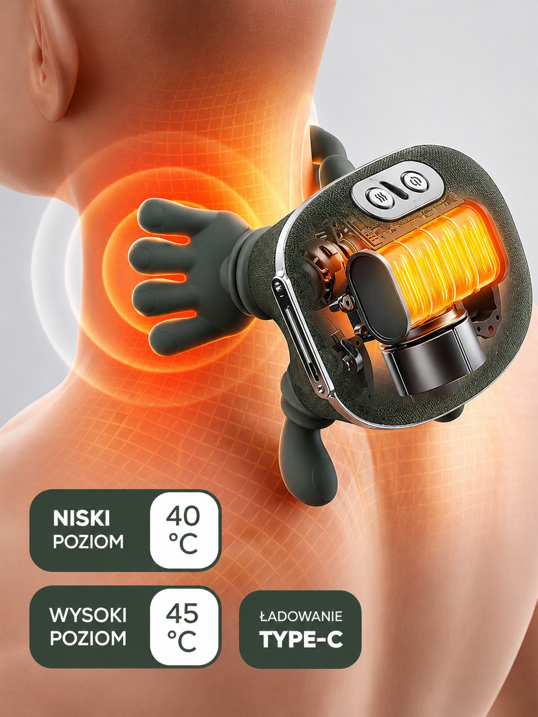 Spokora™ Masażer imitujący dotyk dłoni